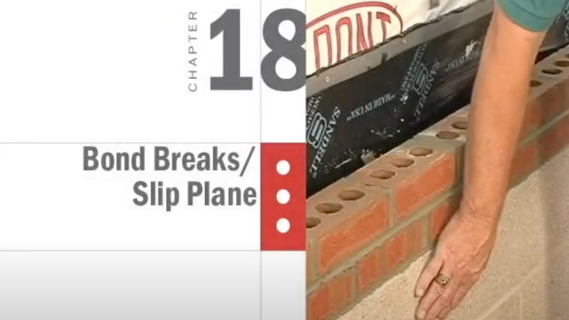Bond Breaks/Slip Plane (Detail)